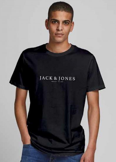 Jack & Jones JPRBLABOOSTER T-shirt Black - T-paidat - Isot T-paidat 2XL – 14XL