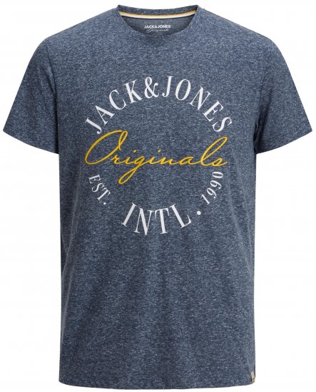 Jack & Jones JORWILLOWBRANDING T-Shirt Navy - T-paidat - Isot T-paidat 2XL – 14XL