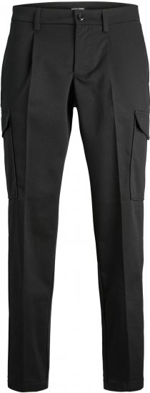 Jack & Jones JPSTBILL JJCLEAN TAPERED CARGO TROUSERS Black - Farkut ja housut - Miesten isot farkut ja isot housut W40-W70