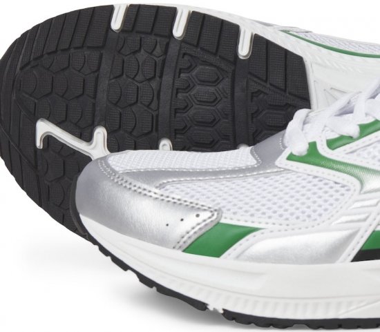 Jack & Jones Tokyo Sneakers Bright White/Green - Miesten Kengät 40-52 - 