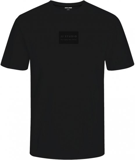 Jack & Jones Hakkai T-Shirt Black - T-paidat - Isot T-paidat 2XL – 14XL
