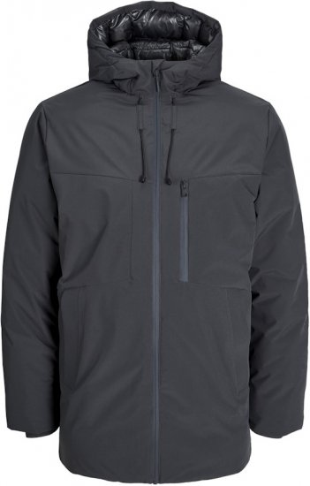 Jack & Jones PAYNE Windproof Parka Dark Grey - Takit - Miesten Takit, isot koot – 2XL – 12XL