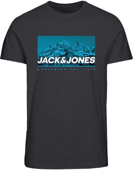Jack & Jones Ray Photo T-Shirt Black - T-paidat - Isot T-paidat 2XL – 14XL