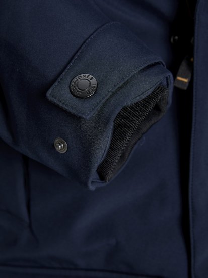 Jack & Jones Finn Softshell Parka Sky Captain - Takit - Miesten Takit, isot koot – 2XL – 12XL