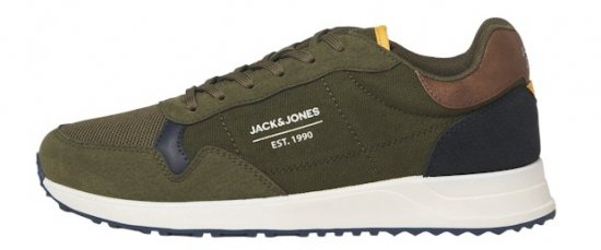 Jack & Jones Beech Combo Sneakers Green - Miesten Kengät 40-52 - 