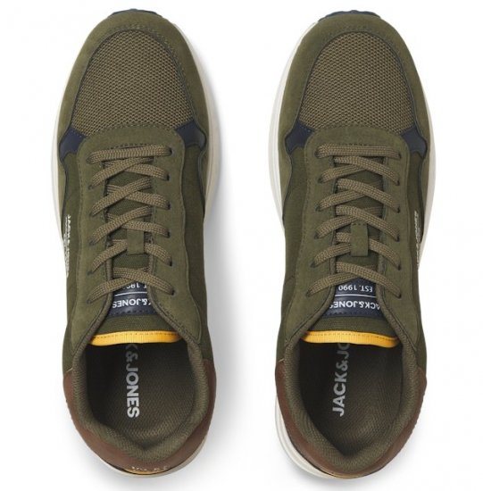 Jack & Jones Beech Combo Sneakers Green - Miesten Kengät 40-52 - 