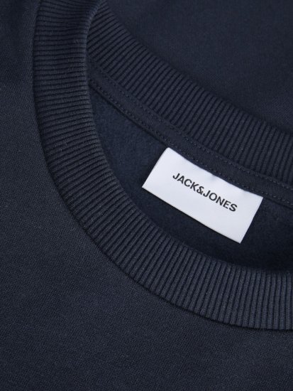 Jack & Jones Brandy Crew Neck Sweatshirt Sky Captain - Hupparit ja collegepaidat - Miesten hupparit ja collegepaidat isot koot