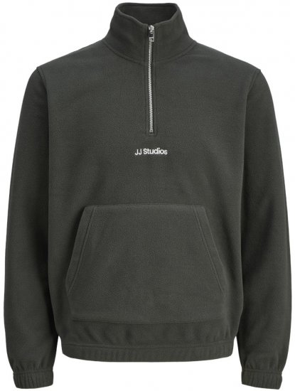 Jack & Jones Soho Half Zip Fleece Sweatshirt Rosin - Hupparit ja collegepaidat - Miesten hupparit ja collegepaidat isot koot