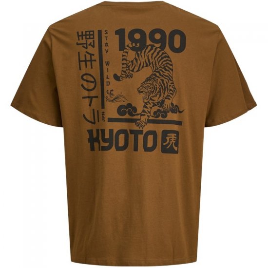 Jack & Jones Miko Crew Neck T-Shirt Monks Robe - T-paidat - Isot T-paidat 2XL – 14XL