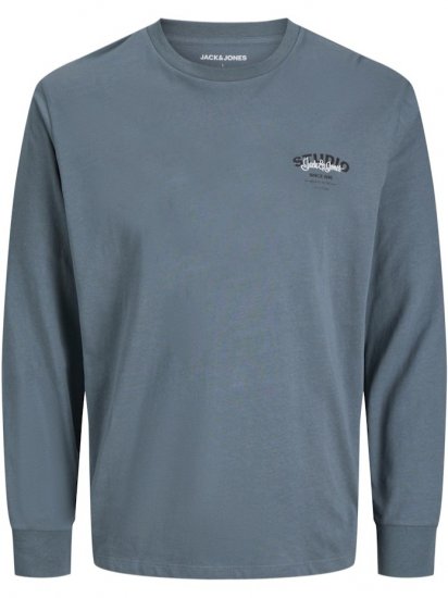 Jack & Jones Yuki Crew Neck Sweatshirt Stormy Weather - Hupparit ja collegepaidat - Miesten hupparit ja collegepaidat isot koot