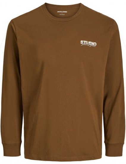 Jack & Jones Yuki Crew Neck Sweatshirt Monks Robe - Hupparit ja Collegepaidat - Miesten hupparit ja collegepaidat isot koot