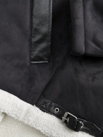 Jack & Jones Cole Aviator Jacket Black - Takit - Miesten Takit, isot koot – 2XL – 12XL