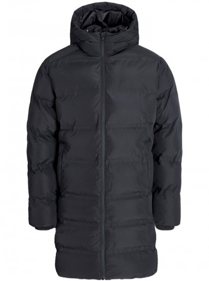 Jack & Jones Soho Long Puffer Jacket Black - Takit - Miesten Takit, isot koot – 2XL – 12XL