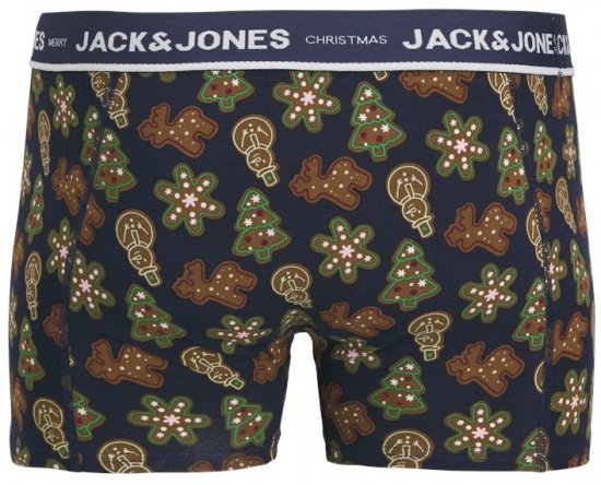 Jack & Jones Gingerbread Trunks 3-Pack Black - Alusvaatteet & uimavaatteet - Miesten Isot alusvaatteet 