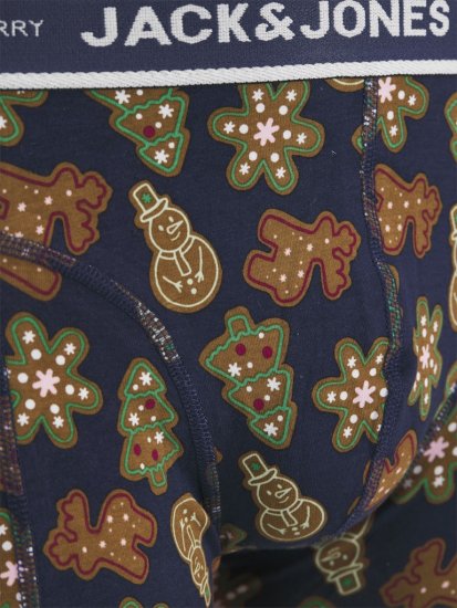 Jack & Jones Gingerbread Trunks 3-Pack Black - Alusvaatteet & uimavaatteet - Miesten Isot alusvaatteet 
