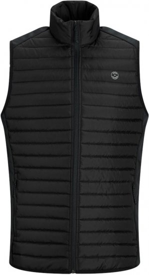 Jack & Jones MULTI BODYWARMER With COLLAR Black - Takit - Miesten Takit, isot koot – 2XL – 12XL