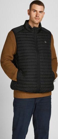 Jack & Jones MULTI BODYWARMER With COLLAR Black - Takit - Miesten Takit, isot koot – 2XL – 12XL