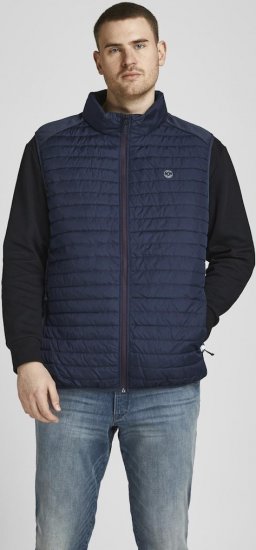 Jack & Jones MULTI BODYWARMER With COLLAR Navy Blazer - Takit - Miesten Takit, isot koot – 2XL – 12XL