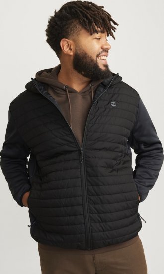 Jack & Jones MULTI QUILTED SET-IN Sleeves Jacket Black - Takit - Miesten Takit, isot koot – 2XL – 12XL