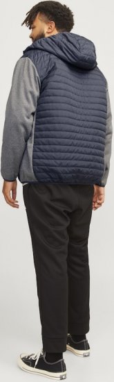 Jack & Jones MULTI QUILTED SET-IN Sleeves Jacket Grey Melange - Takit - Miesten Takit, isot koot – 2XL – 12XL