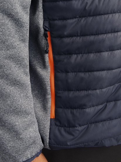 Jack & Jones MULTI QUILTED SET-IN Sleeves Jacket Grey Melange - Takit - Miesten Takit, isot koot – 2XL – 12XL