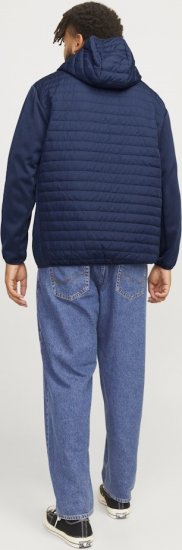 Jack & Jones MULTI QUILTED SET-IN Sleeves Jacket Navy Blazer - Takit - Miesten Takit, isot koot – 2XL – 12XL