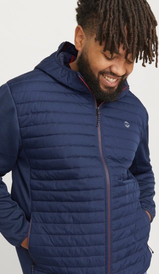 Jack & Jones MULTI QUILTED SET-IN Sleeves Jacket Navy Blazer - Takit - Miesten Takit, isot koot – 2XL – 12XL