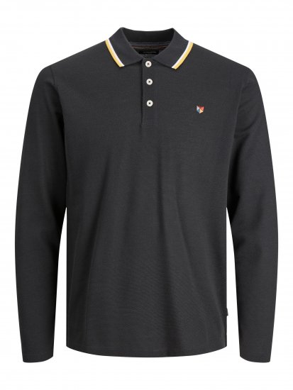 Jack & Jones JPRBLUWIN Long Sleeve Polo Back - Pikeepaidat - Miesten isot pikeepaidat