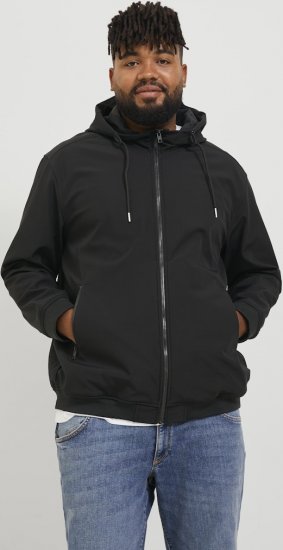 Jack & Jones BASIC Water-Resistant Softshell Jacket Black - Takit - Miesten Takit, isot koot – 2XL – 12XL