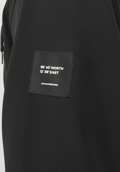 Jack & Jones BASIC Water-Resistant Softshell Jacket Black - Takit - Miesten Takit, isot koot – 2XL – 12XL
