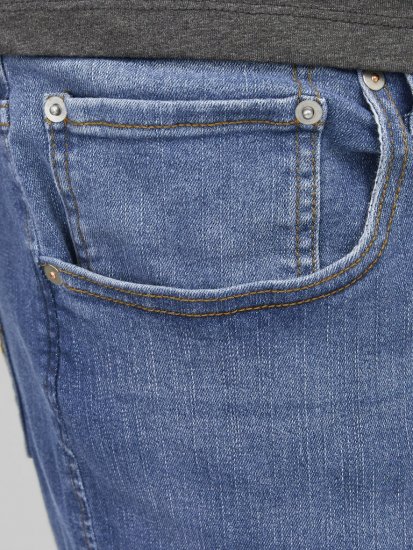 Jack & Jones MIKE ORIGINAL SQ 223 Jeans Blue Denim - Farkut ja housut - Miesten isot farkut ja isot housut W40-W70