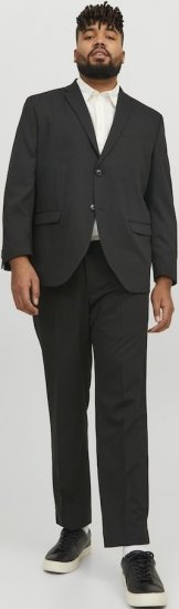Jack & Jones FRANCO Suit Pants Black - Puvut ja pikkutakit - Pukuja suurissa mitoissa