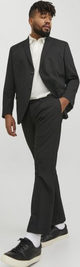 Jack & Jones FRANCO Suit Pants Black - Puvut ja pikkutakit - Pukuja suurissa mitoissa