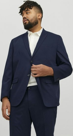Jack & Jones FRANCO Blazer Dark Navy - Puvut ja pikkutakit - Pukuja suurissa mitoissa