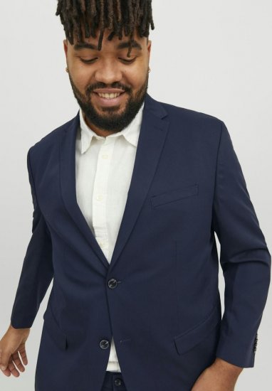 Jack & Jones FRANCO Blazer Dark Navy - Puvut ja pikkutakit - Pukuja suurissa mitoissa