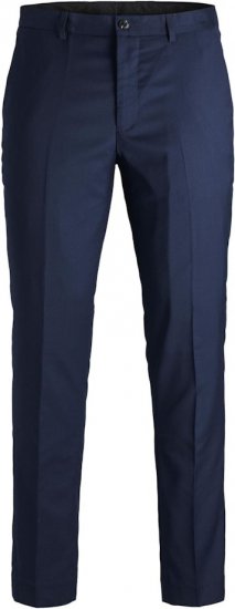 Jack & Jones FRANCO Suit Pants Dark Navy - Puvut ja pikkutakit - Pukuja suurissa mitoissa
