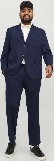 Jack & Jones FRANCO Suit Pants Dark Navy - Puvut ja pikkutakit - Pukuja suurissa mitoissa