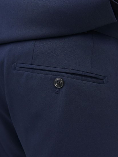 Jack & Jones FRANCO Suit Pants Dark Navy - Puvut ja pikkutakit - Pukuja suurissa mitoissa