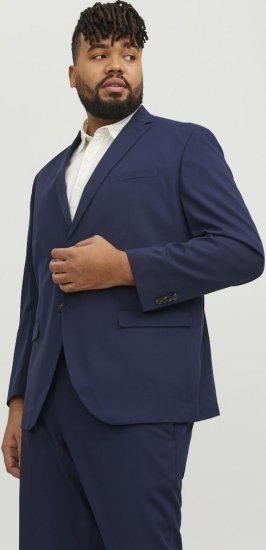 Jack & Jones FRANCO Blazer Medieval Blue - Puvut ja pikkutakit - Pukuja suurissa mitoissa