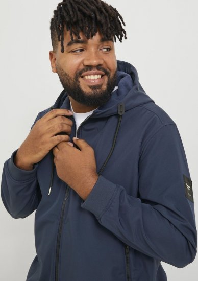 Jack & Jones BASIC Water-Resistant Softshell Jacket Navy Blazer - Takit - Miesten Takit, isot koot – 2XL – 12XL