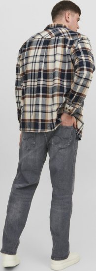 Jack & Jones MIKE ORIGINAL SQ 270 Jeans Black Denim - Farkut ja housut - Miesten isot farkut ja isot housut W40-W70