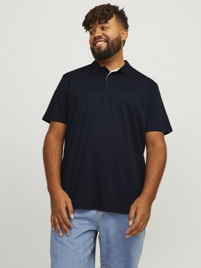 Jack & Jones Rodney Polo Shirt Night Sky - Pikeepaidat - Miesten isot pikeepaidat