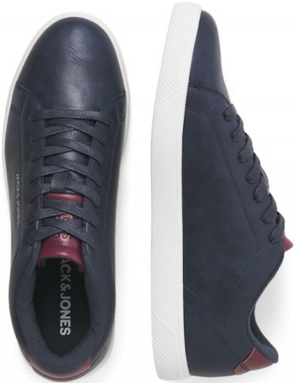 Jack & Jones Bosley Sneakers Navy Blazer/Red Dahlia - Miesten Kengät 40-52 - 