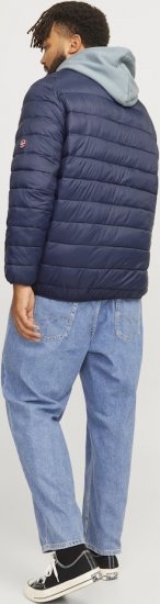 Jack & Jones SPRINT True Red Stitches Quilted Collar Jacket Navy Blazer - Takit - Miesten Takit, isot koot – 2XL – 12XL