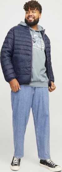 Jack & Jones SPRINT True Red Stitches Quilted Collar Jacket Navy Blazer - Takit - Miesten Takit, isot koot – 2XL – 12XL