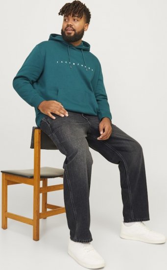 Jack & Jones CHRIS CARPENTER SBD 716 Jeans Black Denim - Farkut ja housut - Miesten isot farkut ja isot housut W40-W70