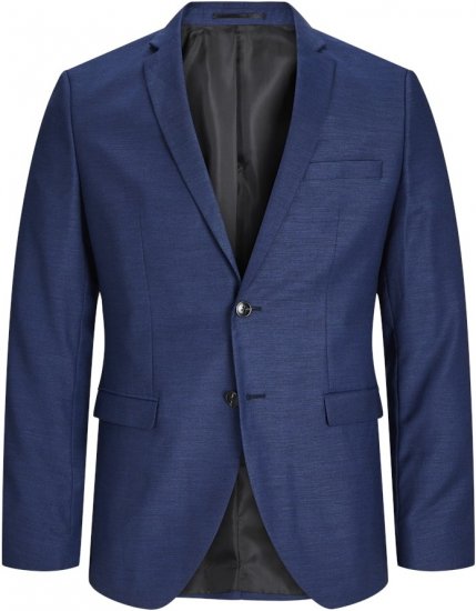 Jack & Jones SOLARIS Blazer Medieval Blue - Puvut ja pikkutakit - Pukuja suurissa mitoissa