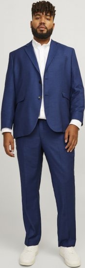 Jack & Jones SOLARIS Blazer Medieval Blue - Puvut ja pikkutakit - Pukuja suurissa mitoissa