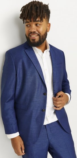 Jack & Jones SOLARIS Blazer Medieval Blue - Puvut ja pikkutakit - Pukuja suurissa mitoissa