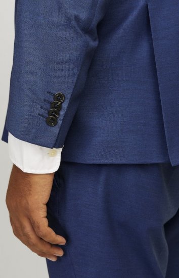 Jack & Jones SOLARIS Blazer Medieval Blue - Puvut ja pikkutakit - Pukuja suurissa mitoissa